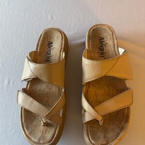 Alegria Tan Sandals